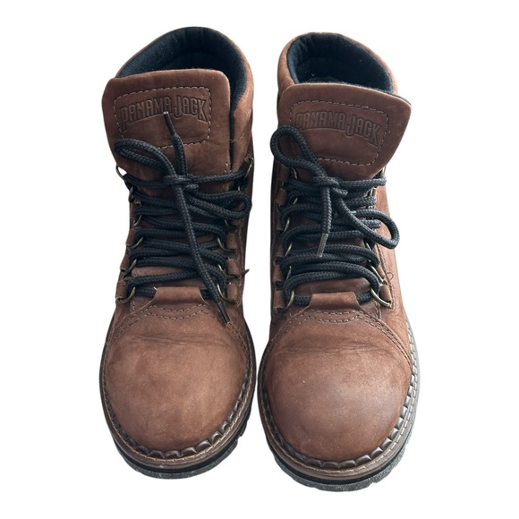 Panama Jack Women's Tigger Leather Brown Boots Size 6.5 - Picture 5 of 9